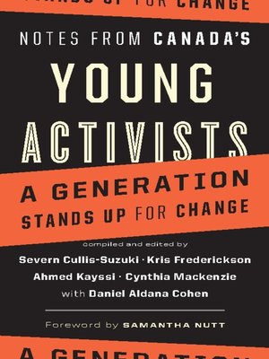 cover image of Notes from Canada's Young Activists